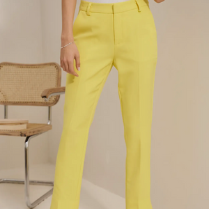 Mya Yellow Suit Trouser