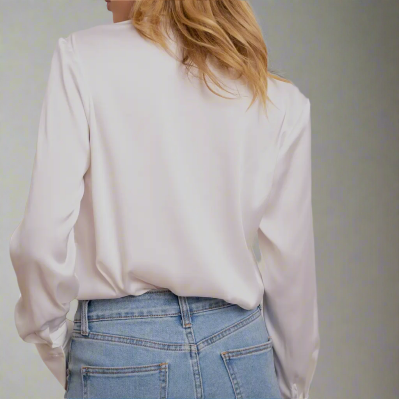 Kira Lilac Button-Up Shirt
