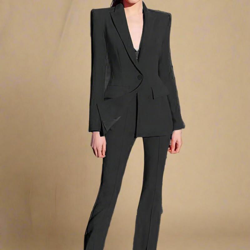 Mona Black Pant Suit